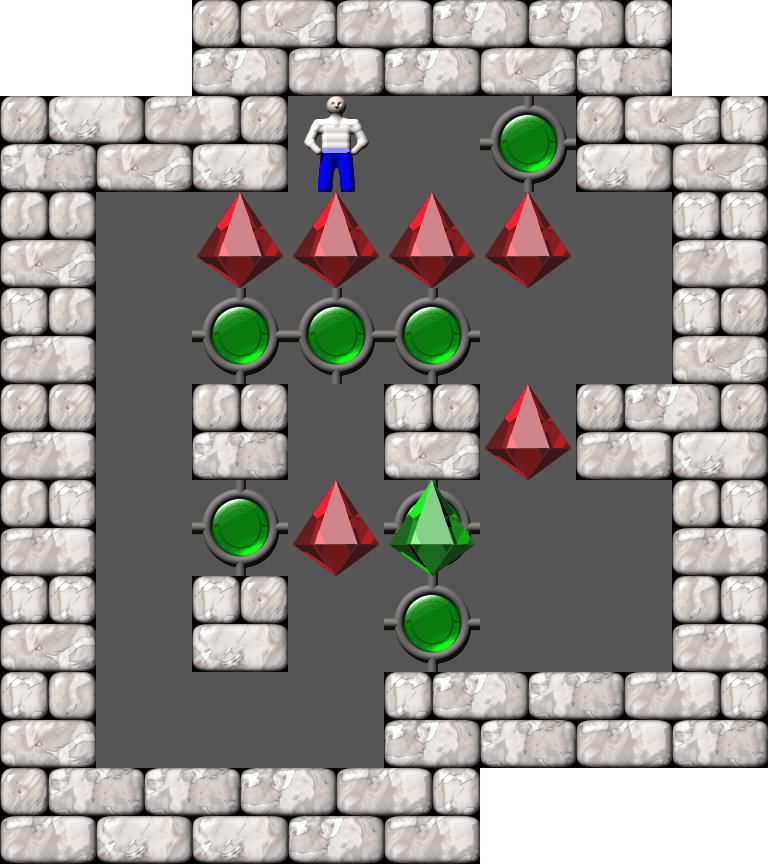 Sokoban Serg Belyaev 3 level 95